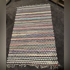RugsUsa boho chevron 8x5 area rug